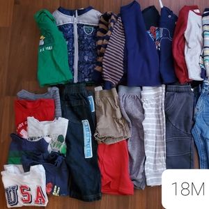 18M baby boy lot 32pieces